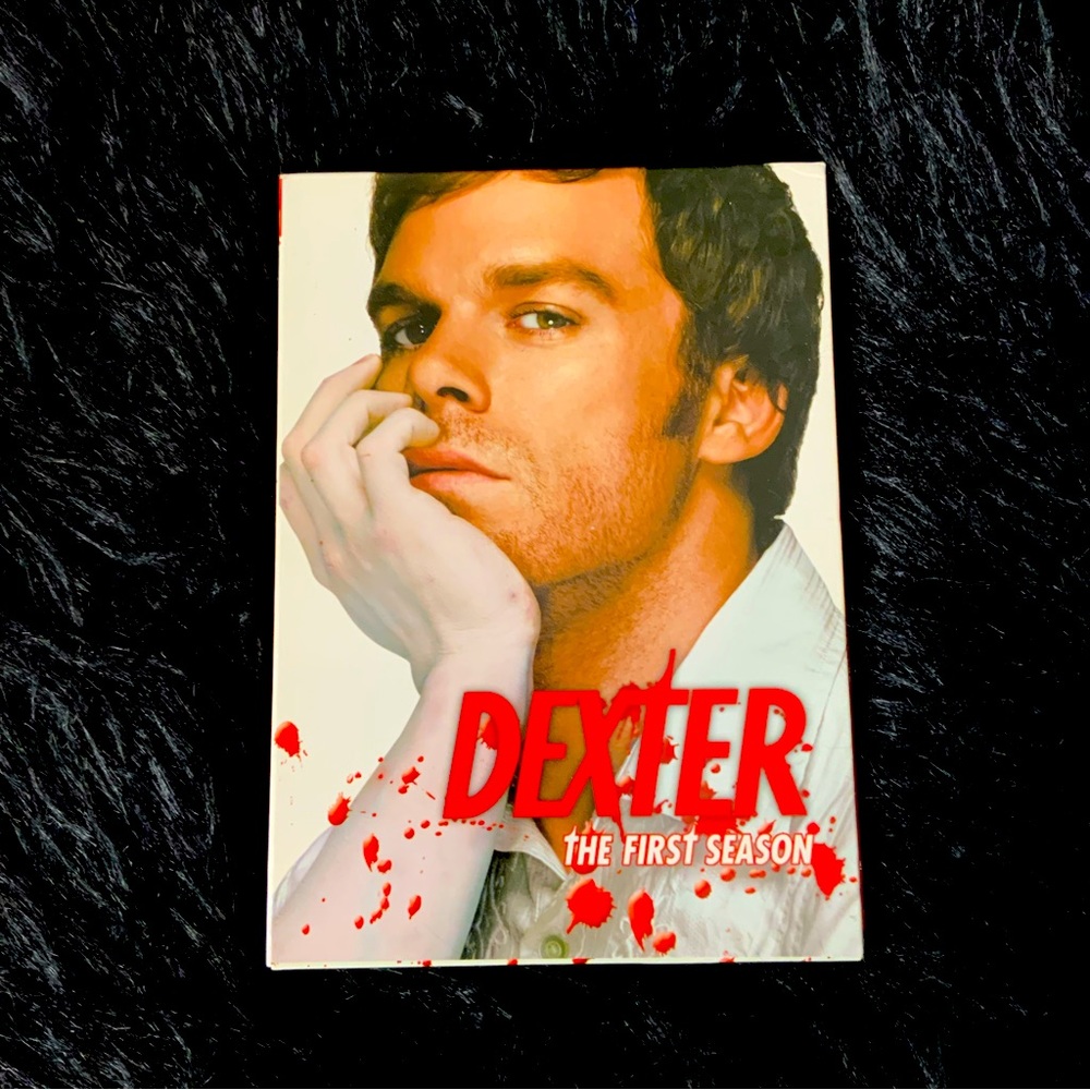 Books/DVDs 5 for $10! Dexter DVD set.